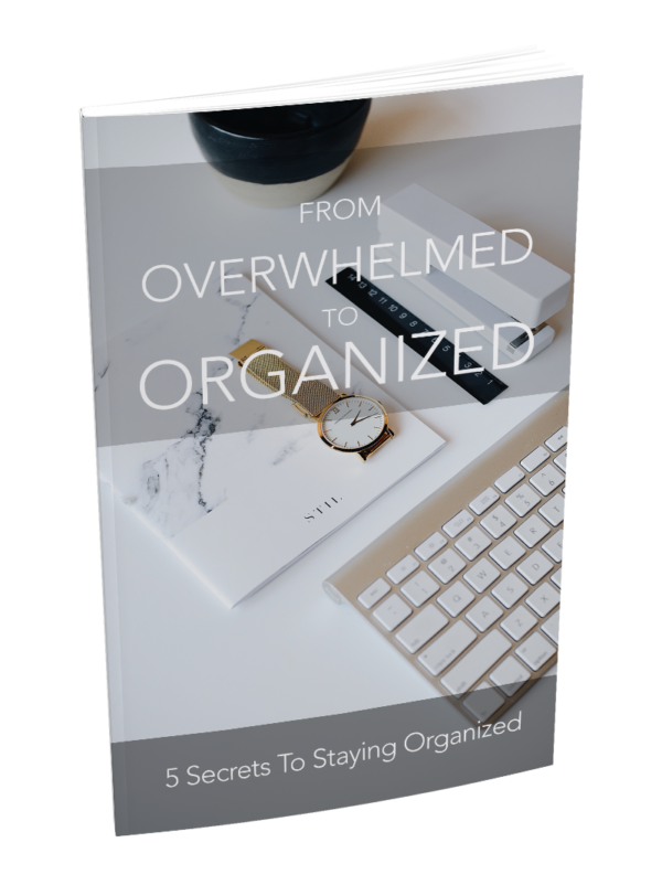 From Overwhelmed To Organized