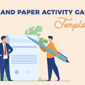 Pen and Paper Activity Games Templates